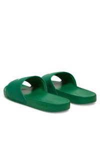 Lacoste Klapki Serve Sliders 7-49CMA0041 Zielony. Kolor: zielony. Materiał: skóra #4