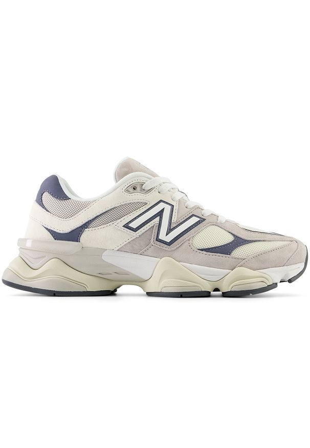 Buty unisex New Balance U9060EEB – beżowe. Okazja: na co dzień. Kolor: beżowy. Materiał: materiał, skóra, syntetyk, guma. Szerokość cholewki: normalna. Sport: turystyka piesza