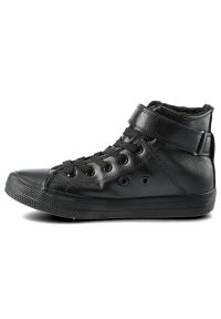 Big-Star - Sneakersy BIG STAR V274542FW20 Czarny. Okazja: na co dzień. Zapięcie: rzepy. Kolor: czarny. Materiał: jeans, futro, skóra ekologiczna, guma. Szerokość cholewki: normalna #8