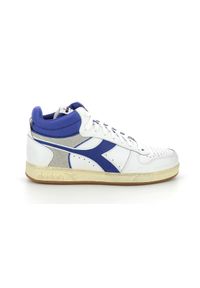 Diadora - Trampki męskie DIADORA MAGIC BASKET DEMI CUT ICONA. Kolor: biały, niebieski, wielokolorowy