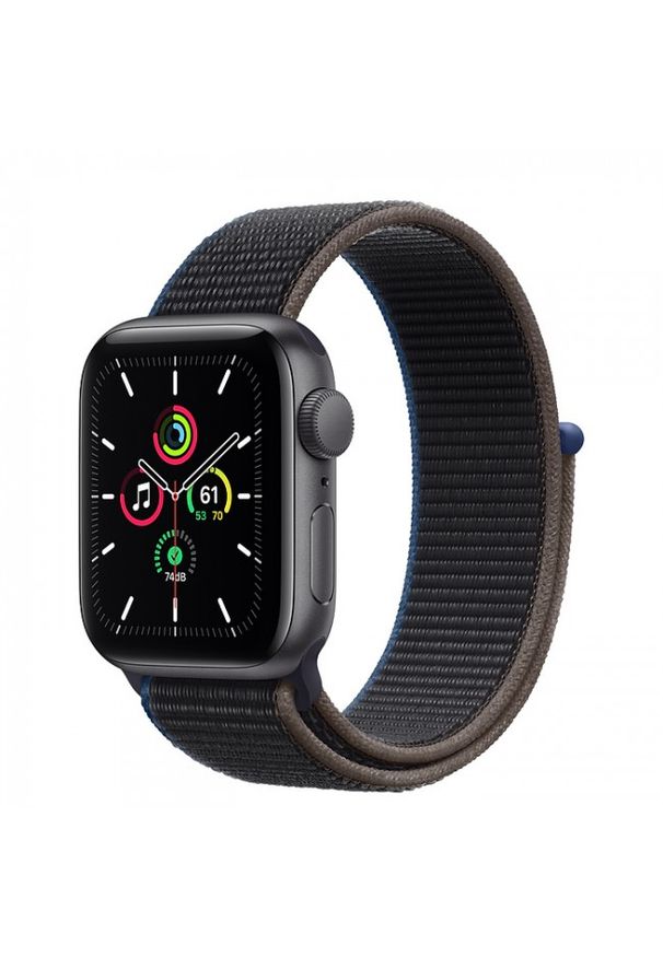 APPLE - Smartwatch Apple Watch SE GPS+Cellular 44mm aluminium, gwiezdna szarość | węgiel opaska sport. Rodzaj zegarka: smartwatch. Styl: sportowy