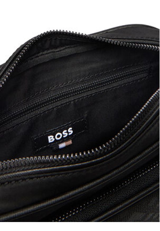 BOSS Saszetka 50548085 Czarny. Kolor: czarny. Materiał: materiał