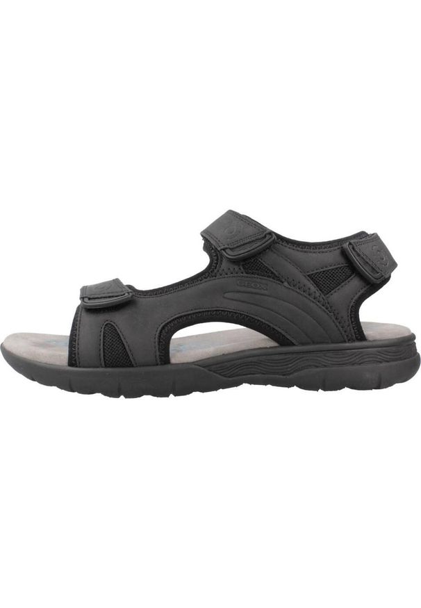 Geox - Sandały GEOX U SPHERICA EC5 Czarny. Kolor: czarny. Materiał: syntetyk, tkanina. Sezon: lato