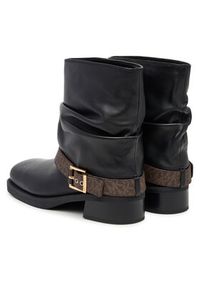 MICHAEL Michael Kors Botki Colby 40F5COFE6L Czarny. Kolor: czarny. Materiał: skóra
