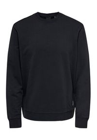 Only & Sons Bluza Ron 22024205 Czarny Regular Fit. Kolor: czarny. Materiał: bawełna #2