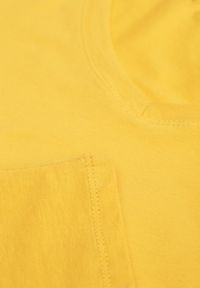 Born2be - Żółty T-shirt Nysalphia. Kolor: żółty. Materiał: bawełna, elastan, dzianina. Długość rękawa: krótki rękaw. Długość: krótkie. Styl: klasyczny #4
