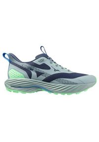 Buty do biegania męskie Mizuno Wave Rider Tt 2. Kolor: zielony. Materiał: materiał, syntetyk. Szerokość cholewki: normalna. Model: Mizuno Wave