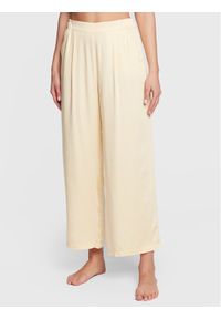 Etam Spodnie piżamowe Priya 6535085 Żółty Relaxed Fit. Kolor: żółty #1