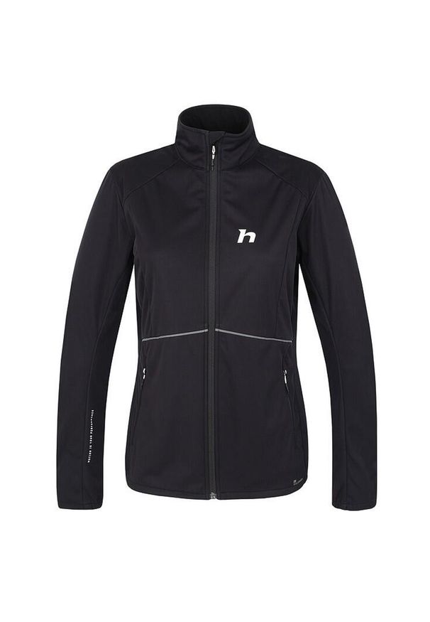 Kurtka softshell damska Hannah Alison. Kolor: czarny. Materiał: softshell. Sezon: zima