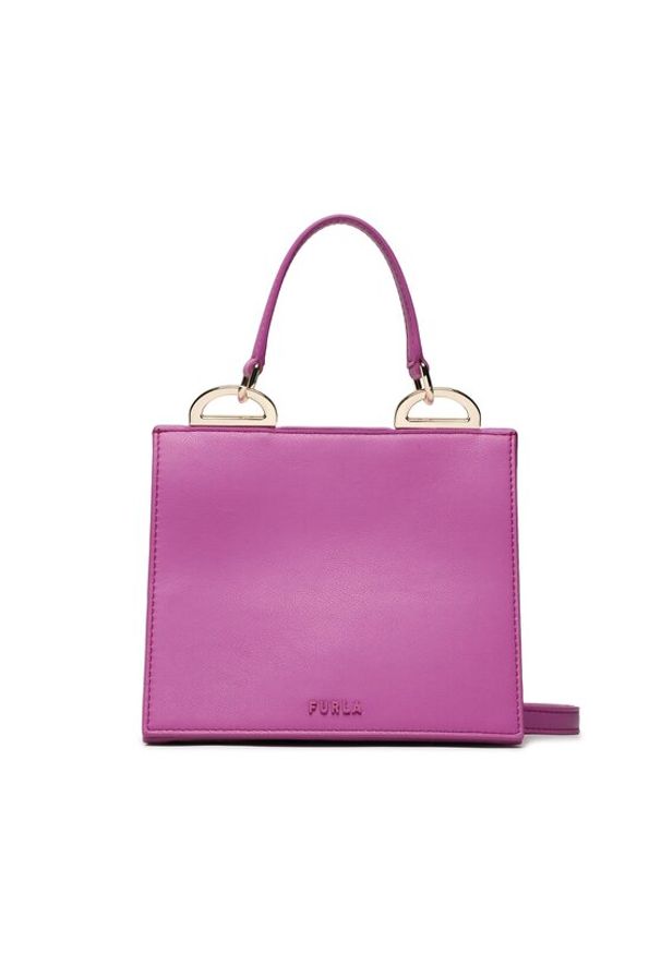 Furla Torebka Linea Futura WB00565-BX1063-VLT00-1-007-20-CN-B Fioletowy. Kolor: fioletowy. Materiał: skórzane