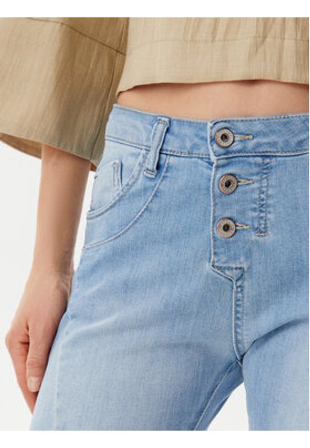Please Jeansy P78ABQ2NQJ Niebieski Slim Fit. Kolor: niebieski