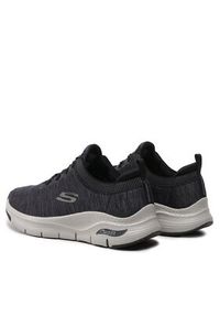 skechers - Skechers Sneakersy Waveport 232301/BKGY Szary. Kolor: szary. Materiał: materiał #5