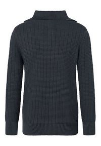 JOOP! Sweter 17 JK-15Jacobo 30047353 Granatowy Modern Fit. Kolor: niebieski. Materiał: bawełna #4