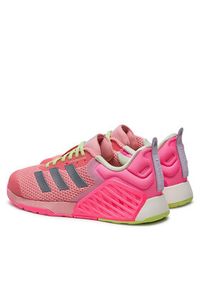 Adidas - adidas Buty na siłownię Dropset 3 JI2075 Różowy. Kolor: różowy. Materiał: mesh, materiał. Sport: fitness #3