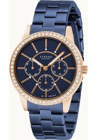 Zegarek Strand S707LMVLSL Granatowy zegarek Damski Strand. Kolor: niebieski #1
