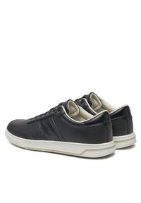 Calvin Klein Sneakersy Low Top Lace Up Logo HM0HM01653 Czarny. Kolor: czarny. Materiał: skóra #5