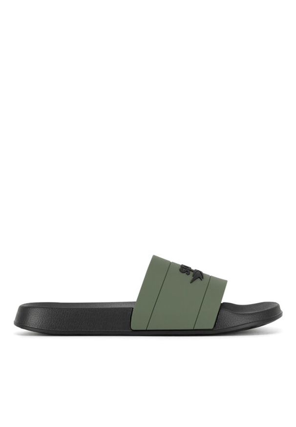 Sprandi Klapki WATERCRUMB MO-865695 Khaki. Kolor: brązowy. Materiał: materiał, syntetyk