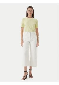 Patrizia Pepe T-Shirt 2M4542/J419-Y841 Żółty Regular Fit. Kolor: żółty. Materiał: bawełna #3