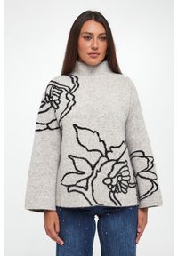 Joseph Ribkoff - Sweter damski z wełną JOSEPH RIBKOFF. Materiał: wełna #3