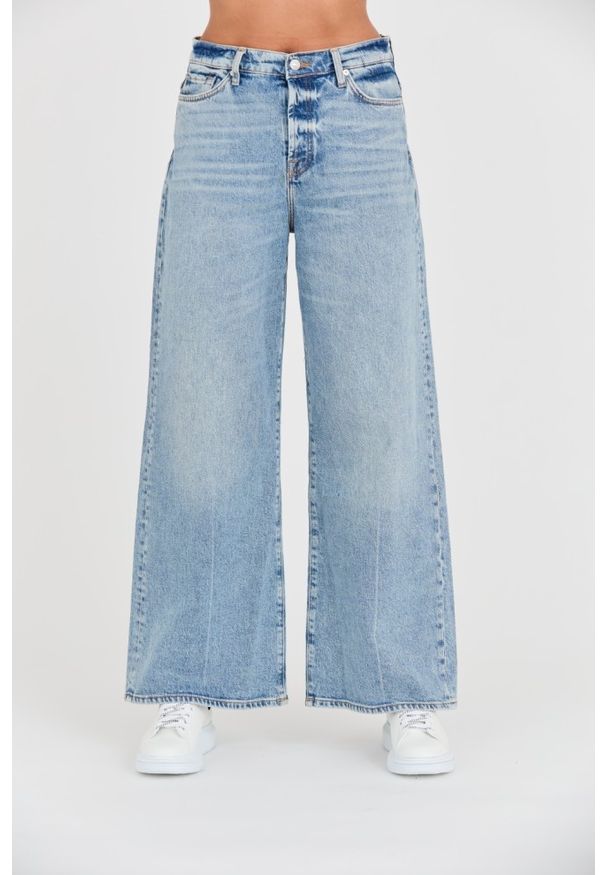 7 FOR ALL MANKIND Niebieskie damskie jeansy Zoey, Rozmiar 27. Kolor: niebieski