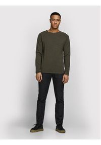 Jack & Jones Sweter Hill 12157321 Zielony Regular Fit. Kolor: zielony. Materiał: bawełna #3