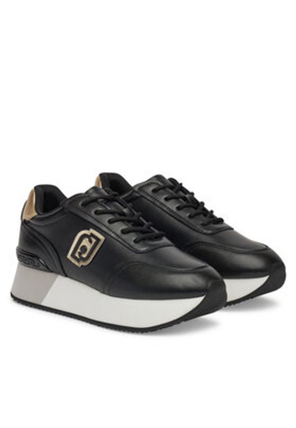 Liu Jo Sneakersy Dreamy 08 BA5071 PX179 Czarny. Kolor: czarny. Materiał: skóra