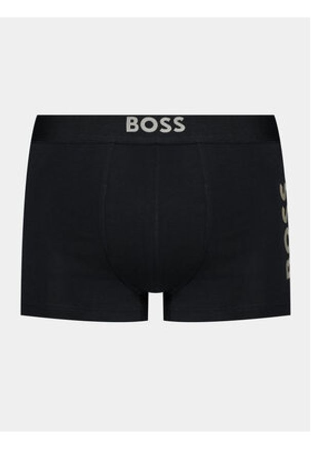 BOSS - Boss Bokserki Trunk Starlight 50499448 Czarny. Kolor: czarny. Materiał: bawełna