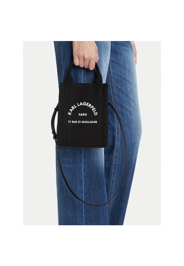 Karl Lagerfeld - Torebka KARL LAGERFELD. Kolor: czarny