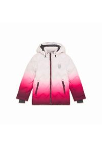 LEGO Wear - Kurtka zimowa dziecięca LEGO. Kolor: różowy. Sezon: zima