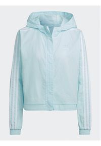 Adidas - adidas Bluza adicolor Classics HL9305 Błękitny Relaxed Fit. Kolor: niebieski. Materiał: bawełna #3