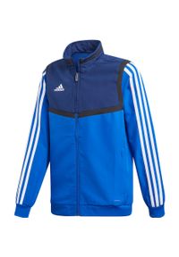 Adidas - Bluza dla dzieci adidas Tiro 19 Presentation Jacket Junior. Kolor: niebieski