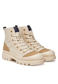 Aeronautica Militare Sneakersy 251SC305DCT354 Beżowy. Kolor: beżowy. Materiał: skóra #4