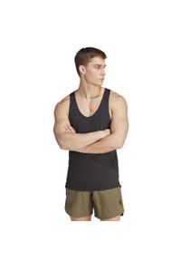 Tank Top Sportowy Męski Adidas Workout Stringer. Kolor: czarny