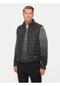 Hugo - HUGO Kamizelka Brentino2431 50517743 Czarny Regular Fit. Kolor: czarny. Materiał: syntetyk #1