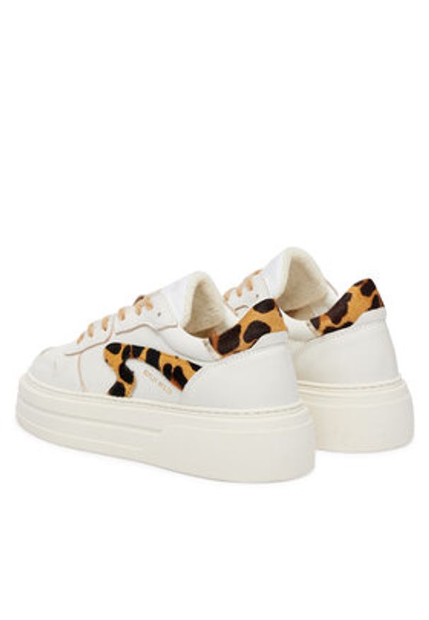 Replay - REPLAY Sneakersy GWZ8A .000.C0003L Biały. Kolor: biały. Materiał: skóra
