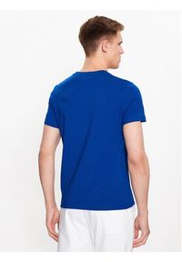 TOMMY HILFIGER - Tommy Hilfiger T-Shirt Logo MW0MW11797 Granatowy Slim Fit. Kolor: niebieski. Materiał: bawełna #4