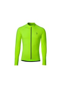 BBB CYCLING - Koszulka rowerowa BBB Transition jersey l.s.. Kolor: zielony. Materiał: jersey. Sport: kolarstwo