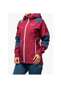 LA SPORTIVA - Kurtka przeciwdeszczowa damska La Sportiva Roseg GTX Jacket. Kolor: różowy