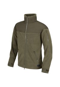 Kurtka polarowa męska Helikon-Tex Classic Army Fleece. Kolor: zielony. Materiał: polar. Sport: turystyka piesza
