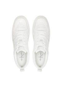 Calvin Klein Jeans Sneakersy Basket Cupsole Low Lth Ml YM0YM00574 Biały. Kolor: biały #6