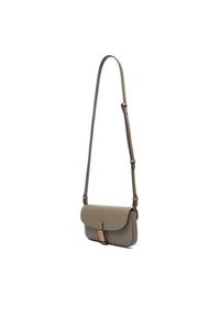 Pinko - PINKO Torebka Saddle Flat AI 25-26 PCPL 105349 A1ZX Szary. Kolor: szary. Materiał: skórzane #3