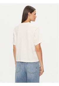 Guess Jeans T-Shirt W4BI54 K8HM0 Écru Boxy Fit. Materiał: bawełna #4