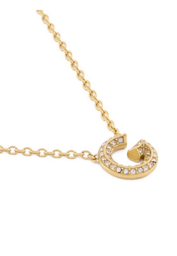 Guess Naszyjnik JUBN05 441JW Złoty. Materiał: metalowe. Kolor: złoty