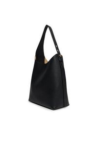 Tory Burch Torebka Romy Hobo 170964 Czarny. Kolor: czarny. Materiał: skórzane