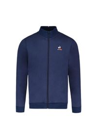 Le Coq Sportif - Bluza dresowa sportowa męska ESS FZ Sweat N°4 M. Kolor: niebieski. Materiał: dresówka