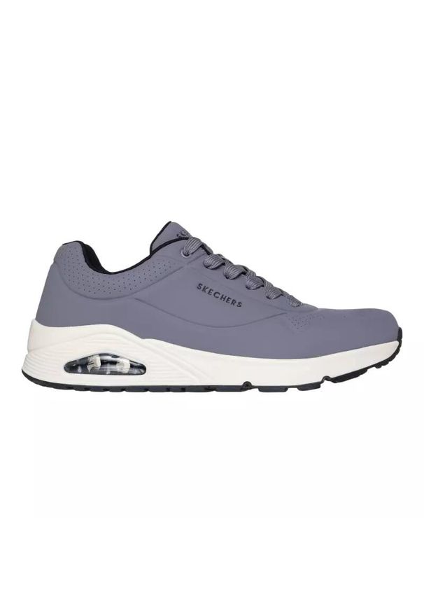 skechers - Baskets Homme UNO - STAND ON AIR Gris Skechers. Kolor: szary
