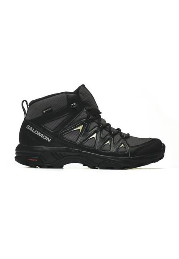 salomon - Buty trekkingowe męskie Salomon X Braze Mid Gtx. Kolor: czarny. Materiał: materiał, syntetyk. Szerokość cholewki: normalna
