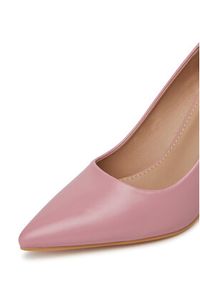 DeeZee Szpilki EZ-23-1A Różowy. Kolor: różowy. Materiał: materiał. Obcas: na szpilce #4