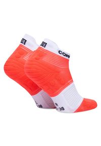 Compressport Skarpety Niskie Unisex Pro Racing V4.0 Run Low XU00047B Pomarańczowy. Kolor: pomarańczowy. Materiał: syntetyk. Sport: bieganie #3