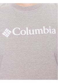 columbia - Columbia T-Shirt North Casades 1930051 Szary Cropped Fit. Kolor: szary. Materiał: bawełna